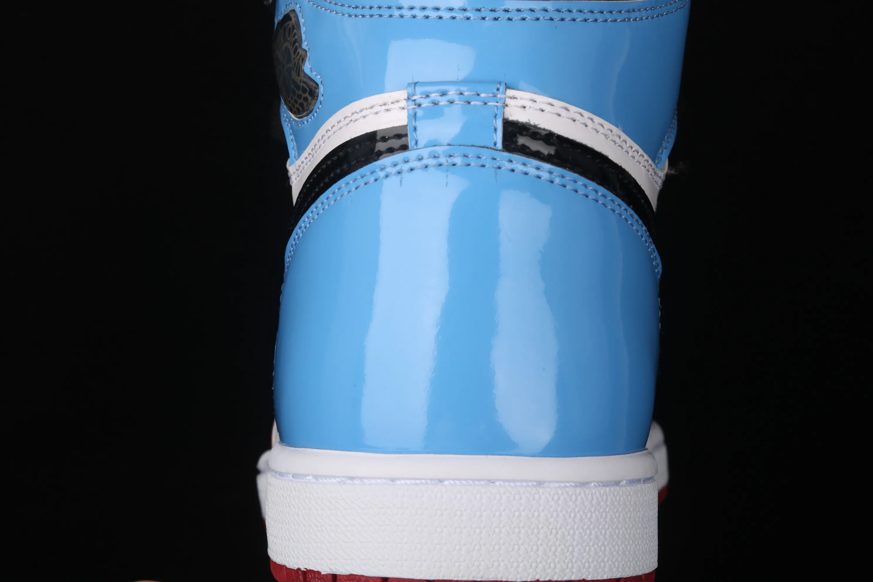 All categories Air Jordan Jordan series basketball shoes Air Jordan 1 High Air Jordan 1 "Fearless" AJ1 Joe 1 high top red and blue patent leather CK5666-100
